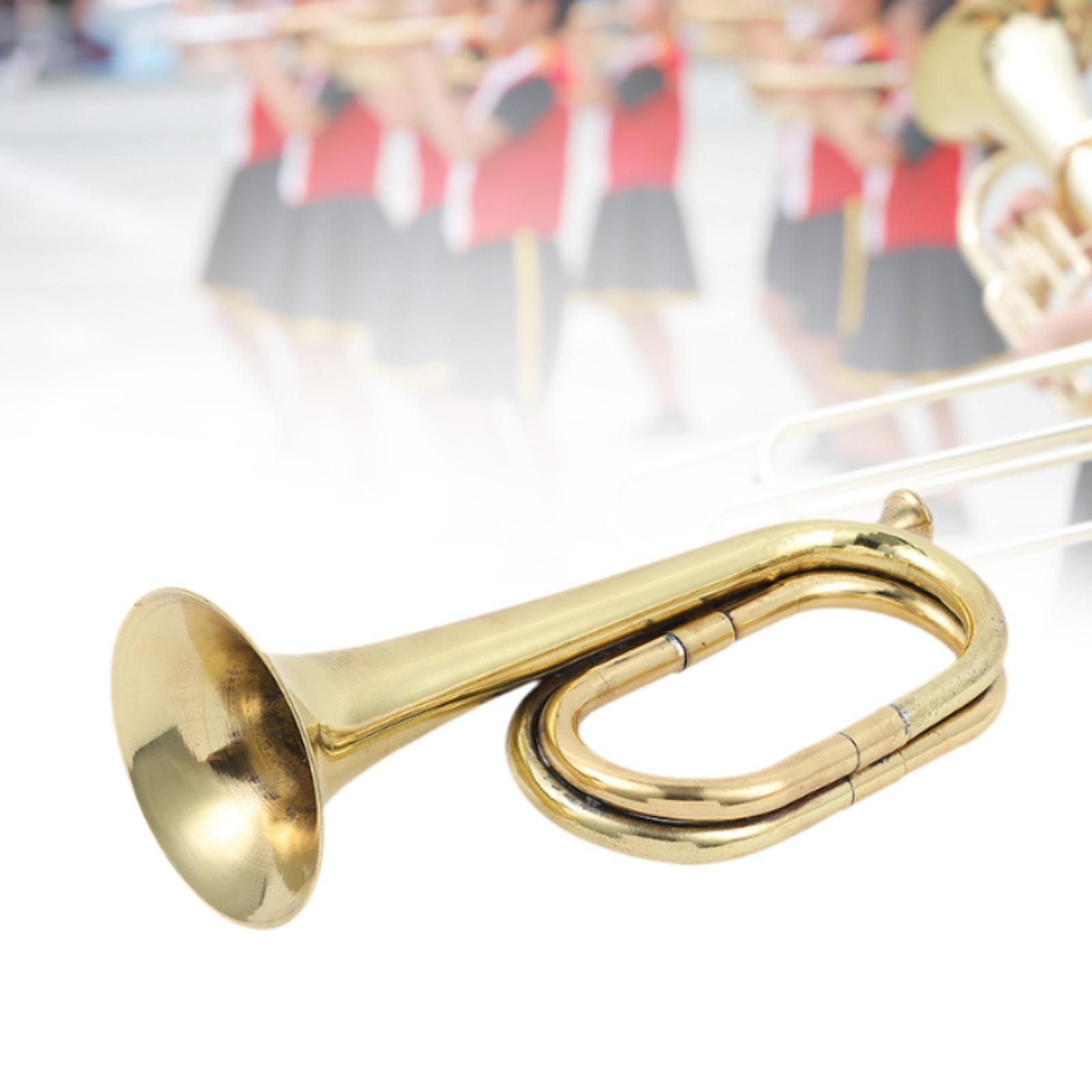 เครื่องดนตรีประเภทท่อทองเหลือง - Musical Instrument Bugle บทวิจารณ์และราคา