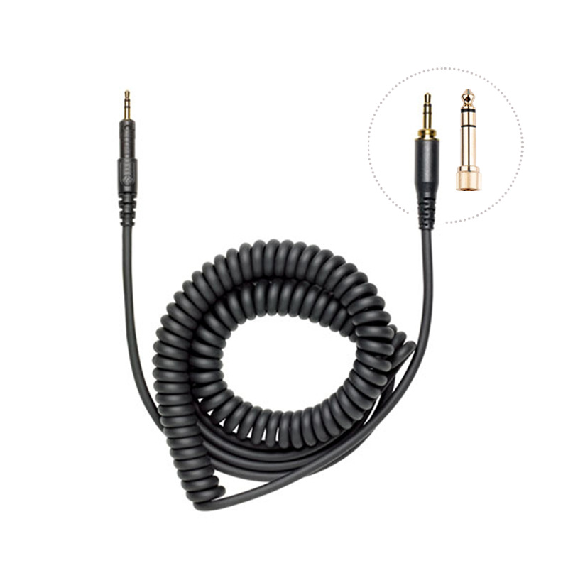 สายสัญญาณเสียงแบบขดสำหรับเปลี่ - Audio Technica Headphone Ath-M50X บทวิจารณ์และราคา
