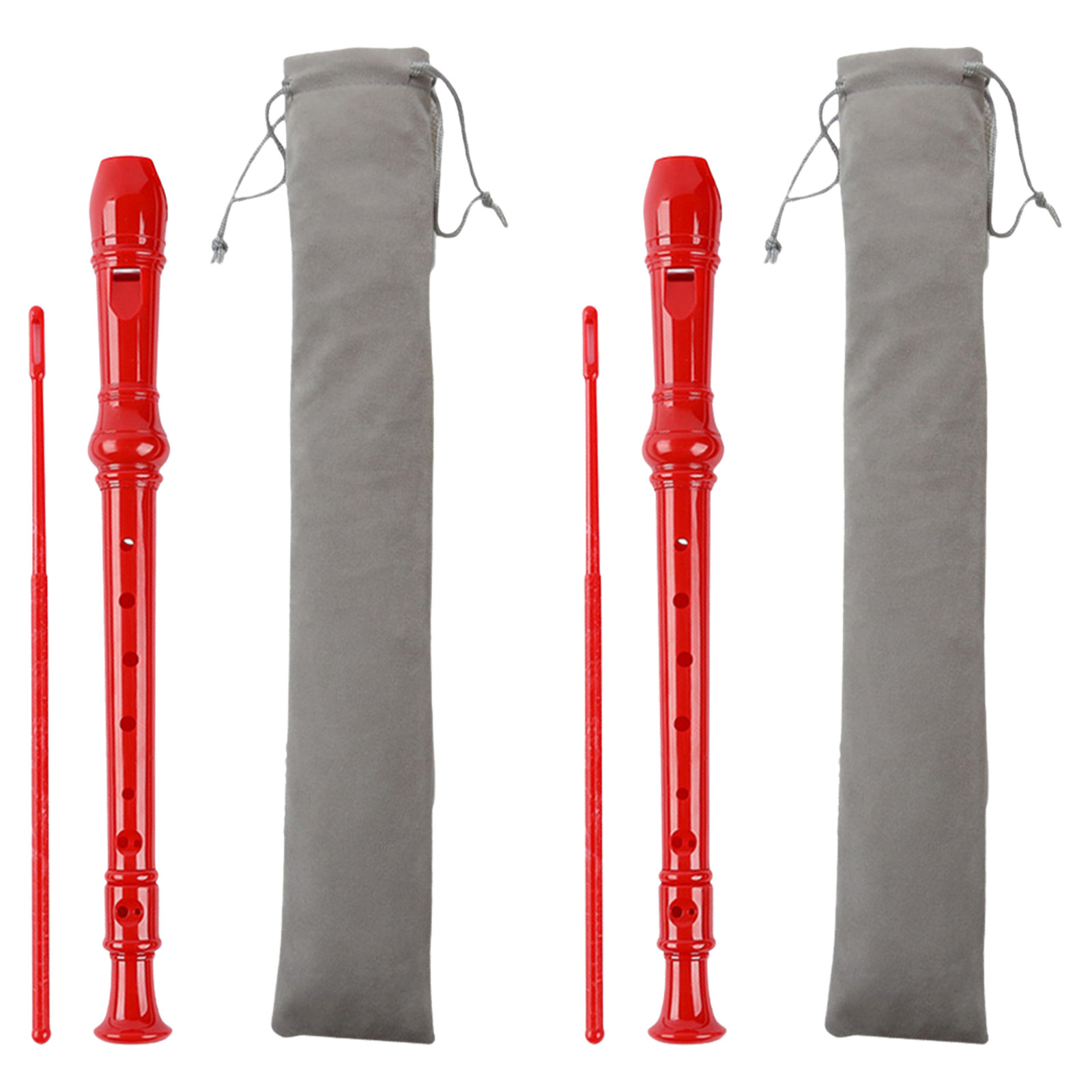 2 ชุด รีคอร์เดอร์สำหรับเด็ก สไ - Soprano Recorder Plastic บทวิจารณ์และราคา